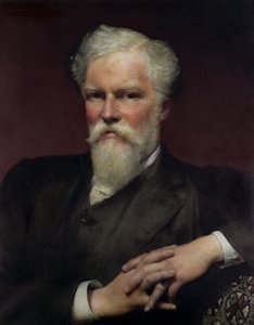 1891年のサーアルフレッドウォーターハウスの肖像
